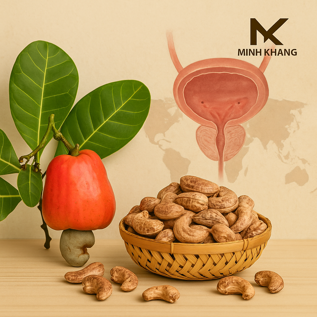Hạt điều và người bị bệnh viêm tuyến tiền liệt– Có nên dùng?